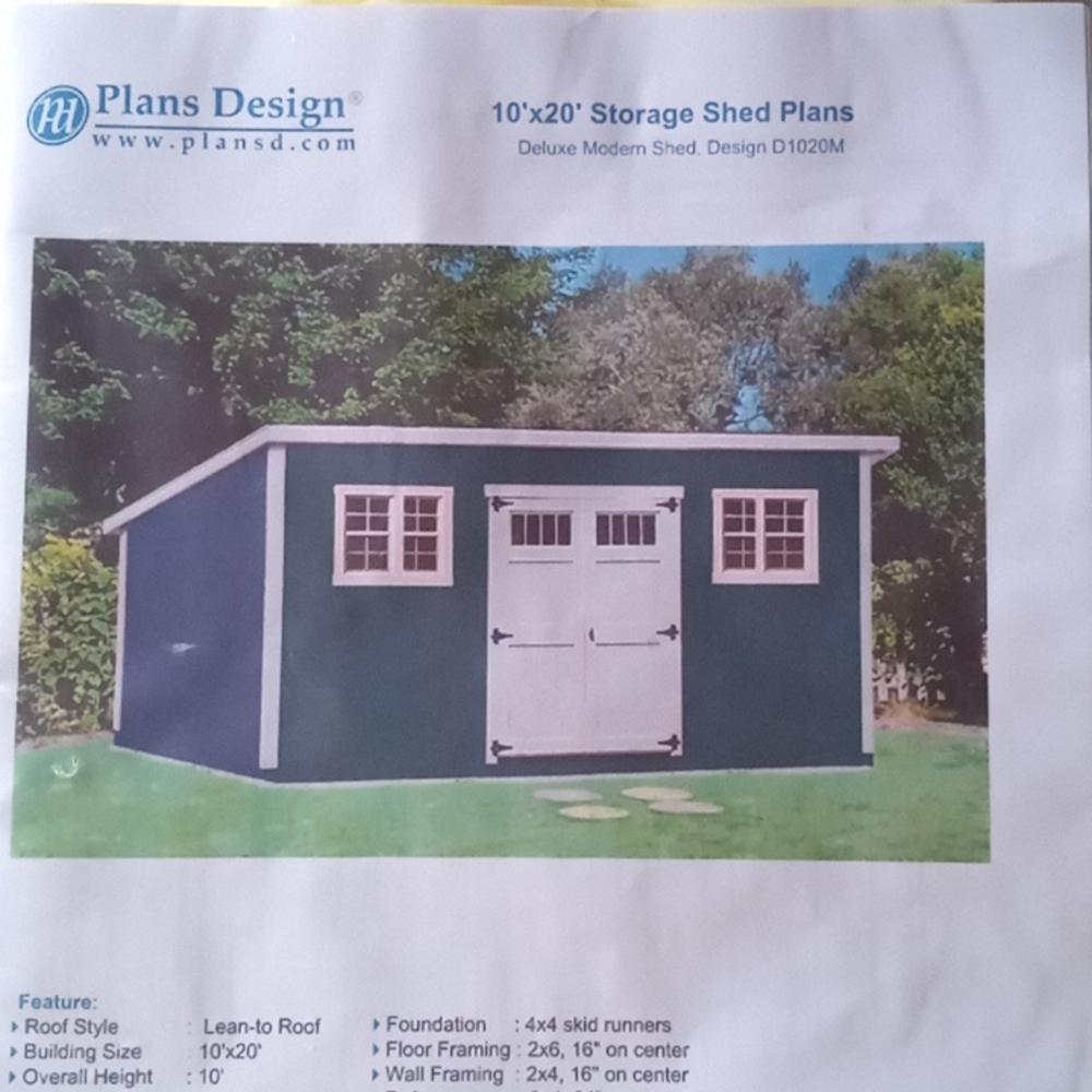 Plans Design Storage Shed Plans. New plan,